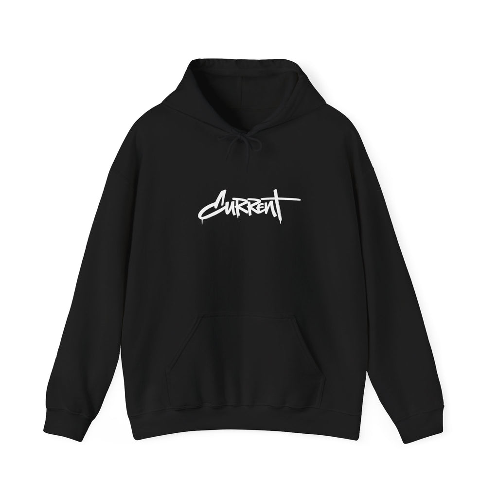 Current Customs Hoodie — Streetwear Logo Pullover